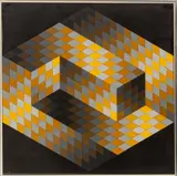Untitled by Victor Vasarely, Serigraph In Colors On Wove Paper, 1970, Gestalt, offered Sep 2023