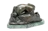 Auguste Rodin, Untitled, Bronze Sculpture, Ca. Second Quarter 20th C., "La Danaide"