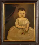 William Matthew Prior, Untitled, Oil On Canvas, Portrait Of Charles Franklin Peel