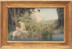 Bryson Burroughs, Untitled, Oil On Canvas, Ca. 1923, "Narcissus"