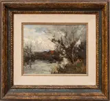 William Watt Milne, Untitled, Oil On Canvas