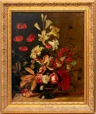 Jacob Gerritsz. Cuyp, Untitled, Oil On Canvas, Floral Still Life