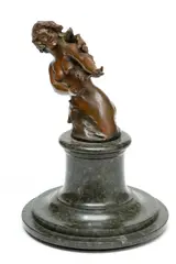 Georges Colin, Untitled, Bronze Sculpture, The Mermaid