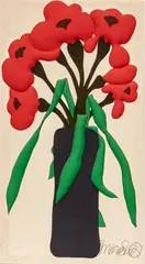 Howard Smith, For Vallila, Acrylic On Cotton Textile
