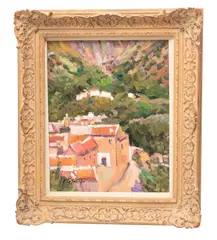 Untitled by Rca Armand Tatossian, Oil On Canvas, "Near Barcelona, Spain", offered Sep 2023