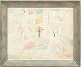 Untitled by Jack Faxon, circa 1993, Mixed Media, Pencil, Watercolor, Marker, offered Aug 2023
