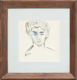 Untitled by Jack Faxon, Watercolor, offered Aug 2023