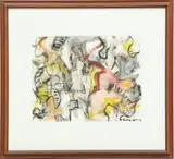 Untitled by Jack Faxon, Watercolor, offered Aug 2023