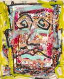 Jack Johnson, Untitled, Oil On Canvas