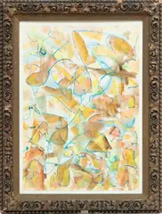 Untitled by Jack Faxon, circa 1994, Watercolor, Marker, offered Aug 2023