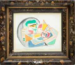 Untitled by Jack Faxon, Watercolor, offered Aug 2023
