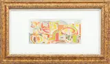 Untitled by Jack Faxon, Watercolor And Marker, offered Aug 2023
