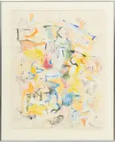 Untitled by Jack Faxon, Watercolor And Pastel, offered Aug 2023