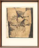 Johnny Friedlaender, Untitled, Etching And Aquatint On Wove Paper, 1961, Les Oiseau