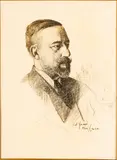James Kerr-Lawson, Untitled, Pencil On Paper, Portrait