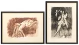 Etchings by Herbert Lewis Fink, On Paper, offered Aug 2023