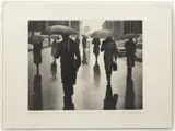 Arthur Werger, Untitled, Aquatint On Rives BFK Grey Paper, Ca. 1990-91, Cloudburst