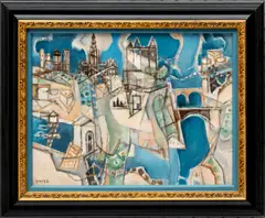 Georges Dayez, Untitled, Oil On Canvas, Ca. 1963, "Nesa Del Valle"