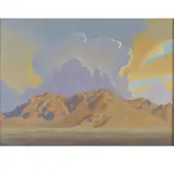 Carlos Hall, Desert Splendor, Oil on Panel