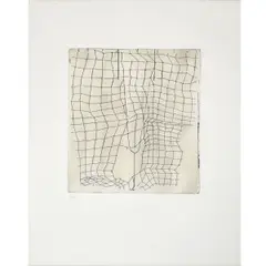 Gego, Venezuelan/German (1912-1994), Etching on Arches Paper. Circa 1988