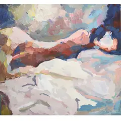 Untitled by Nicola Simbari, Oil on Paper Mounted on Foam Core, offered Sep 2026