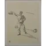 Fr. Henri de Toulouse Lautrec, After: Henri de Toulouse Lautrec, French (1864-1901) "The Circus", Lithograph