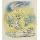 Isreal Reuven Rubin, Zachariah, Lithograph on Paper