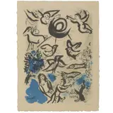 Russian Marc Chagall & Fr., Marc Chagall, Russian/French (1887 - 1985), Lithograph on Paper "Creation"