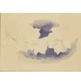 Georges Braque, Le Lierre Sur Fond Bleu (Ivy on a Blue Background), lithograph on Paper
