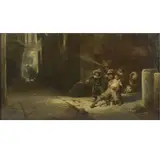 Angel, Lizcano y Esteban, Spanish (1846-1929), Oil on Canvas