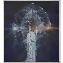 Bob Peak, Lady in White, Lithograph. Artist
