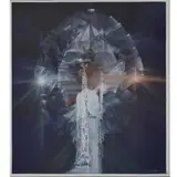 Bob Peak, Lady in White, Lithograph. Artist