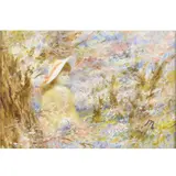 Harry Myers, Untitled Figure, Oil on Canvas With Attached Plaque to