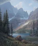 Ken Yarus, Let Us Not Forget, oil on panel