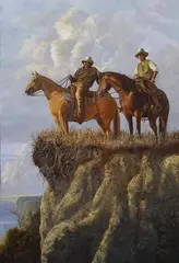 Joe Kronenberg, Would You Look at That, oil on board