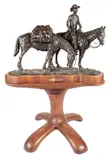Truman Bolinger, The Outfitter, bronze with custom stand