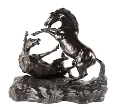 Henry Van Wolf, Fighting Stallions, bronze