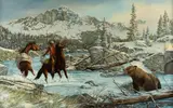 Disputed Trail by William Hoffman, oil on canvas, offered Mar 2026
