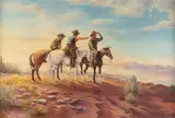 Ted Long, New Range, oil on board