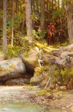Joe Abbrescia, The Cedar Trail, oil on board