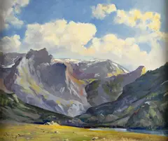 Leroy E. Greene, All Serene, oil on canvas
