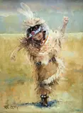 Summer Dance by Rob Akey, oil on board, offered Mar 2026