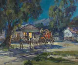 Marjorie Reed, Rincon Store, oil on canvas