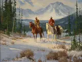 Gary Lynn Roberts, An Early Start, oil on canvas