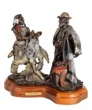 Gary Joseph Schildt, Striking a Bargain, bronze