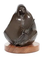 Allan Houser, Contentment, bronze