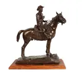 Ace Powell, Ace Powell on Blackie, bronze