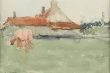 E. Irving Couse, Etaples, France, 1897