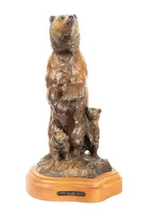 Joe Halko, Nose to the Wind, bronze