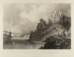 Karl Bodmer, View of the Stone Walls, aquatint Tab. 41, First State $1,000-1,500 Provenance: Collectors Notes. Collect